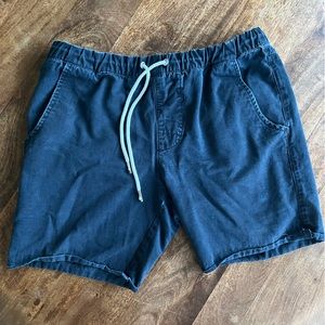 Rhythm shorts - navy blue - size 32 - 100% cotton